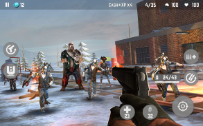 ฝ่านรกซอมบี้:เกมเอาตัวรอดยิงระห่ำสไตล์ FPS screenshot 4
