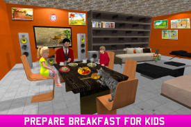 Virtual Single Dad Simulator: Happy Father screenshot 0