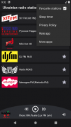 Ukrainian radio stations screenshot 1