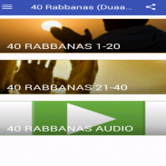 40 Rabbanas (Duaas of Quran) screenshot 0