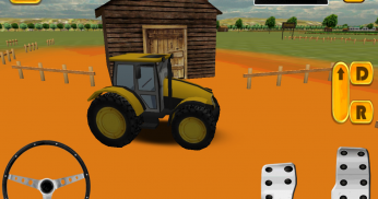 Tractor parking 3D farm driver screenshot 3