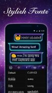Galaxy Emoji Keyboard Theme screenshot 1