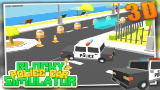 Polisi Mobil Simulator 3D screenshot 1