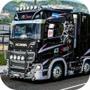 Europe Truck Driving: Truckers Icon