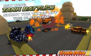 Crash Drive 2: 3D racing cars screenshot 1