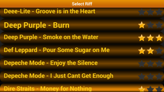 Guitar Riff Free screenshot 1