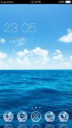 Blue Water Theme C Launcher screenshot 0