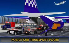 US Police Airplane Cop Dog Transporter Kids Games screenshot 9