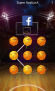 應用鎖主題皮膚籃球（超級應用鎖專用） screenshot 6