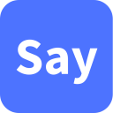 Say - Text in Sprache