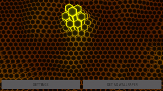 Neon Cells Particles 3D Live Wallpaper screenshot 5