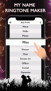 अपने नाम की रिंगटोन बनाए - Name Ringtone Maker screenshot 2