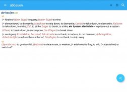German Complete Dictionary screenshot 12