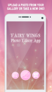 Fairy Wings Photo Editor App screenshot 0