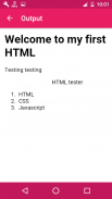 HTML Tester screenshot 7