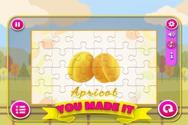 FRUITS FUN KIDS PUZZLE screenshot 4