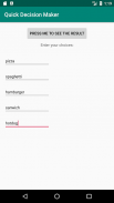 Quick Decision Maker screenshot 2