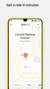 Yandex Go — taxi and delivery screenshot 0