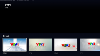 VTVgo Truyền hình số QG cho TV screenshot 1