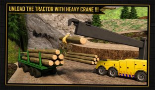 Log Transporter Tractor Crane screenshot 12