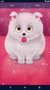 Cute Puppy Live Wallpaper screenshot 0