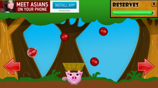 Penny Pig Catch the Fruits screenshot 1