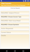 "Vital Concern" Church App Communication Network screenshot 3