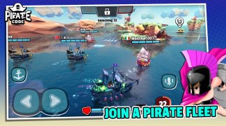 Pirate Code - PVP Sea Battles screenshot 8