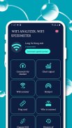 WiFi analyzer, WiFi speedmeter screenshot 1
