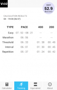 VDOT Running Calculator screenshot 1