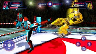 Real Robot Ring Wrestling - Superhero Ninja 2020 screenshot 0