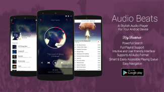 Audio Beats - Top Music Player, Media & Mp3 player screenshot 0