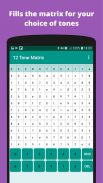 12 Tone Matrix Calculator - Music Composition screenshot 3