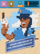 Pixel Links: ein entspanntes Einfärb-Puzzle-Spiel screenshot 1