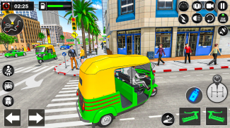 Police Tuk Tuk Rickshaw Gangster Chase Games screenshot 4