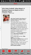 Football News - Ohio State Edition screenshot 0