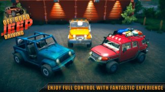 Lái xe và đua xe Jeep offroad screenshot 5