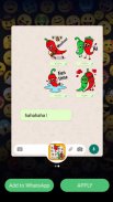 Fun Chili Emoji Stickers screenshot 3