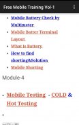 Free Mobile Online Training Vol-1 screenshot 2