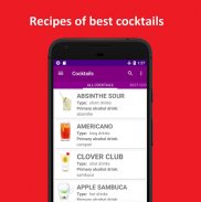Cocktails & Drinks Guide Best Recipes by Bartender screenshot 1