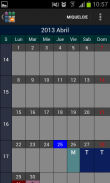 SaTurnos Pro Calendario screenshot 2