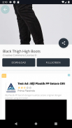 Black Thigh High Boots screenshot 4