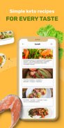 Keto diet - recipes and menus for the week. screenshot 1