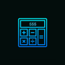 555 Calculator Icon