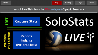 SoloStats Live Volleyball screenshot 2