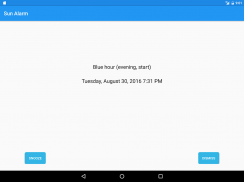 Sun Alarm screenshot 0