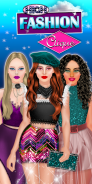 High Fashion Clique - Dress up & Makeup Game screenshot 1