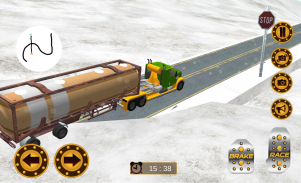 Snow Offroad Truck Transport screenshot 2