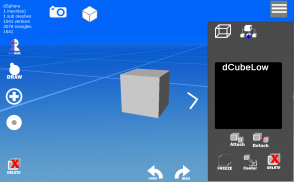 d3D Sculptor - 3D modeling screenshot 0