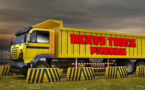 Heavy dump truck 3D parking screenshot 0